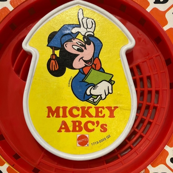 Vintage Disney See ‘N Say 1989 Mickey’s ABC A to Z Kids Toy - Picture 3 of 12